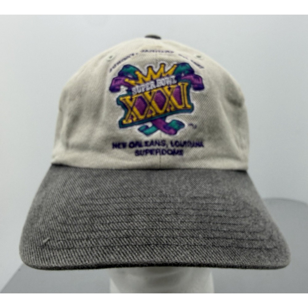 Vintage ESPN NFL Super Bowl XXXI New Orleans NFL Game Day SnapBack 1997 Eastport